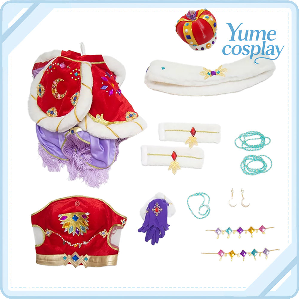 アイカツ！　神崎美月　ロイヤルムーンコーデ　コスプレ衣装　DM11861