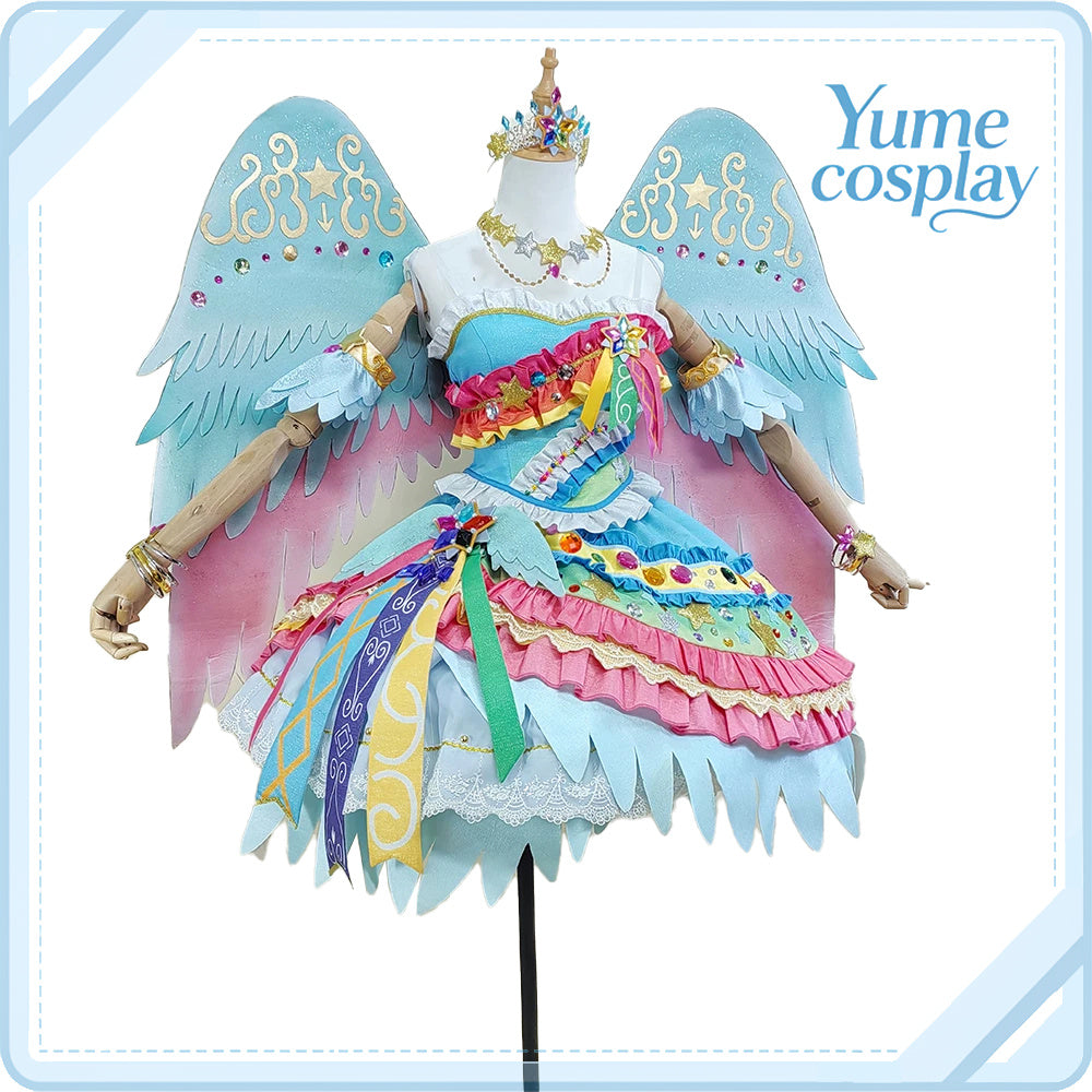 アイカツ！　星宮いちご　スターフェスティバルコーデ　コスプレ衣装　DM11864
