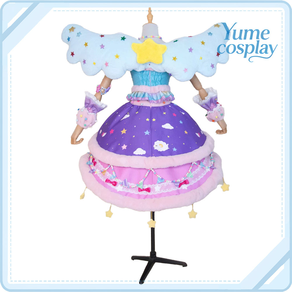 アイカツスターズ!　花園きらら　スイートドリームスコーデ　コスプレ衣装　DM11866
