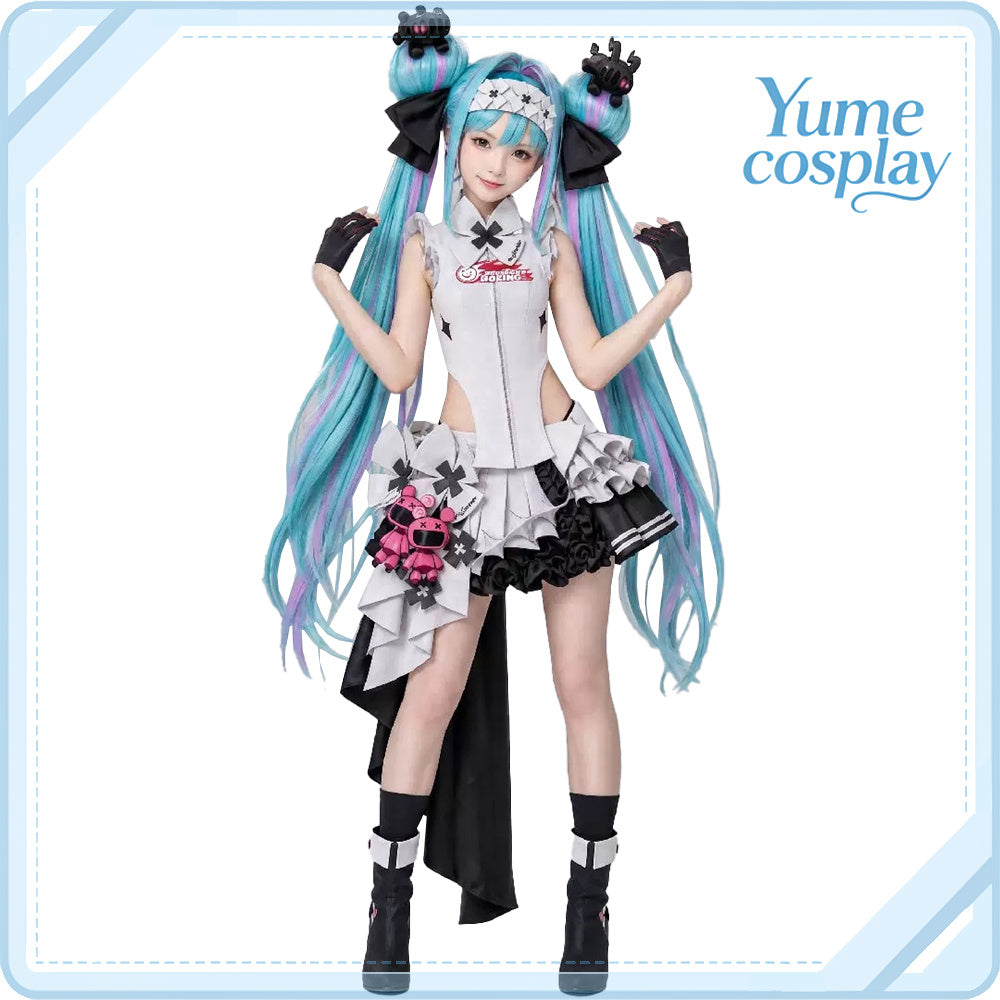 Vocaloid　初音ミク　レーシングミク　2026　コスプレ衣装　DM11938