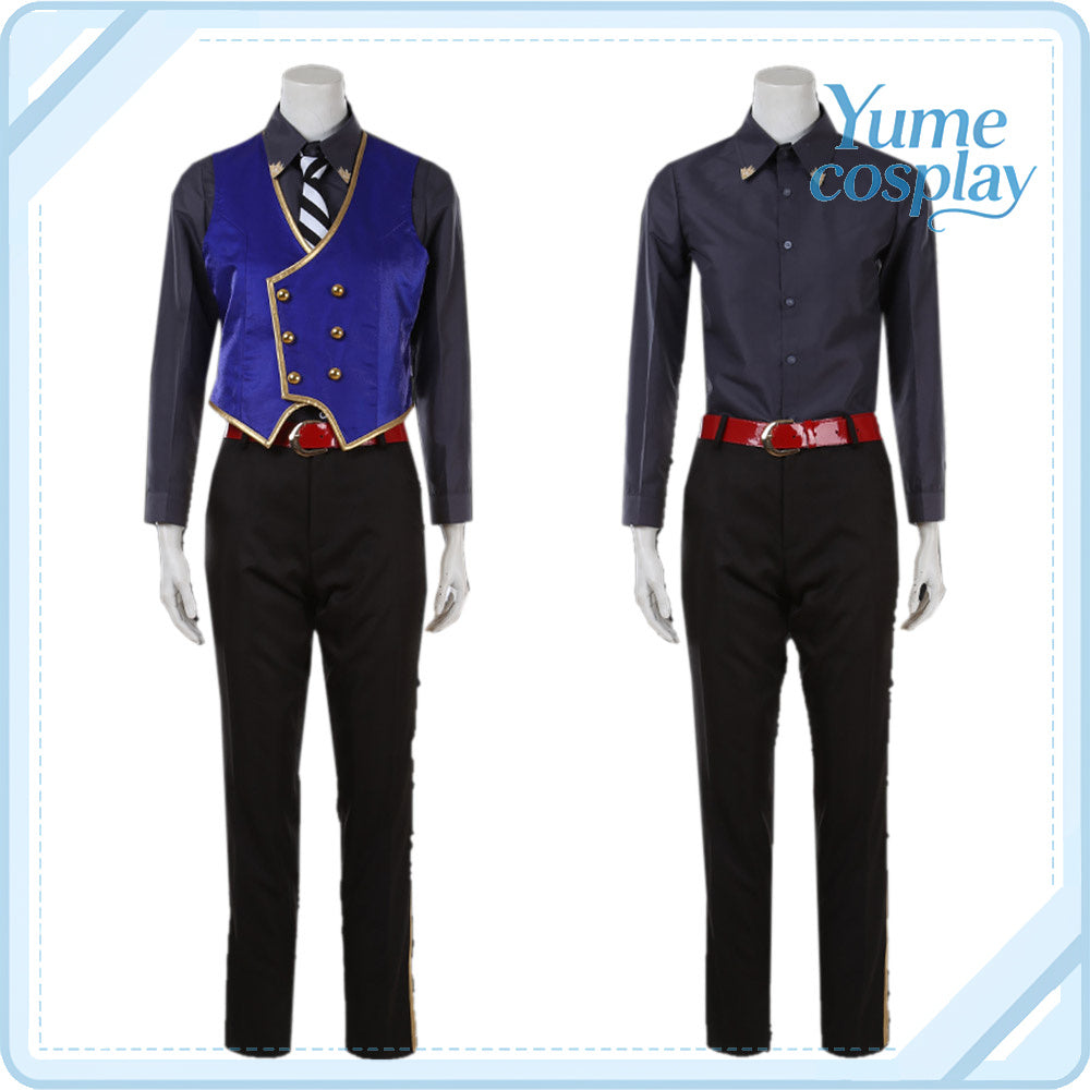 ツイステッドワンダーランド　ポムフィオーレ寮　エペル・フェルミエ　Epel　Felmier　ルーク・ハント　Rook　Hunt　ヴィル・シェーンハイト(Vil　Schoenheit)　コスプレ衣装　DM1496