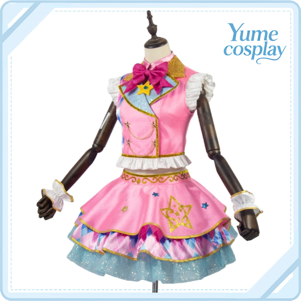 アイカツスターズ!　虹野ゆめ　コスプレ衣装　DM2092