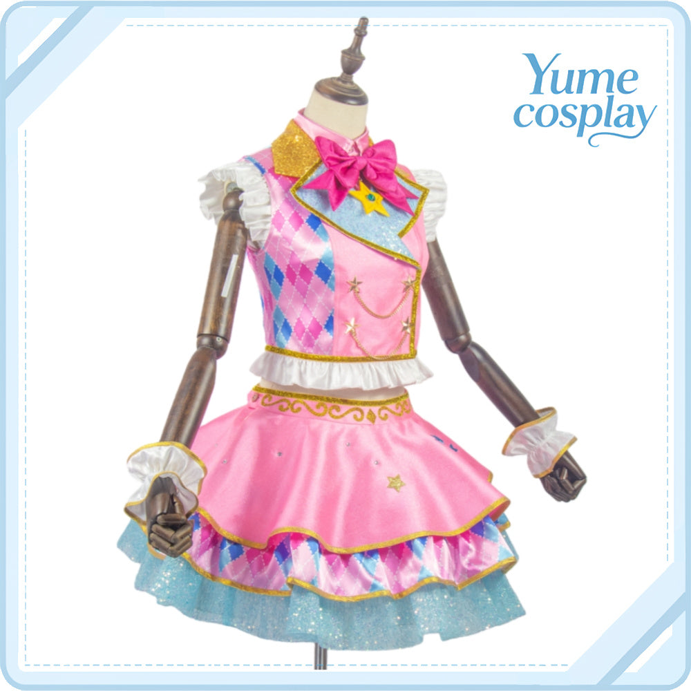 アイカツスターズ!　虹野ゆめ　コスプレ衣装　DM2092