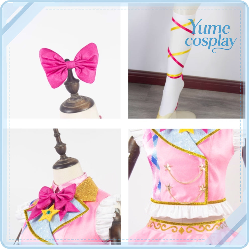 アイカツスターズ!　虹野ゆめ　コスプレ衣装　DM2092