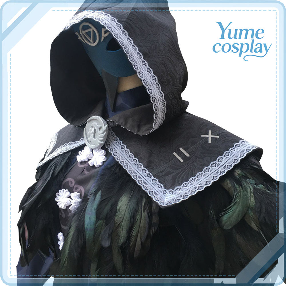 IdentityV　第五人格　占い師(イライ・クラーク)　夜行フクロウ　コスプレ衣装　DM2671