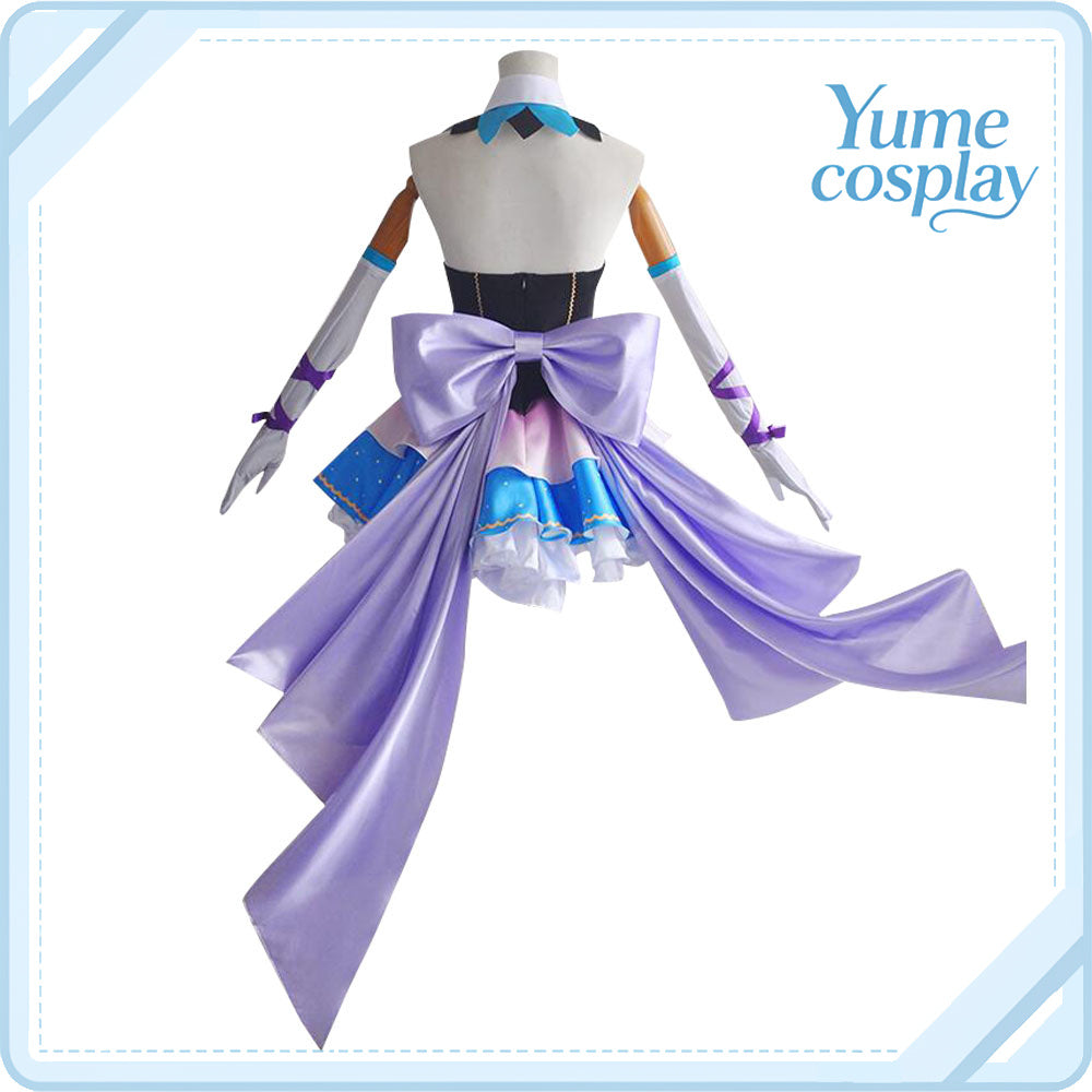 Re:ゼロから始める異世界生活　エミリア　アイドルVer　コスプレ衣装　DM2692