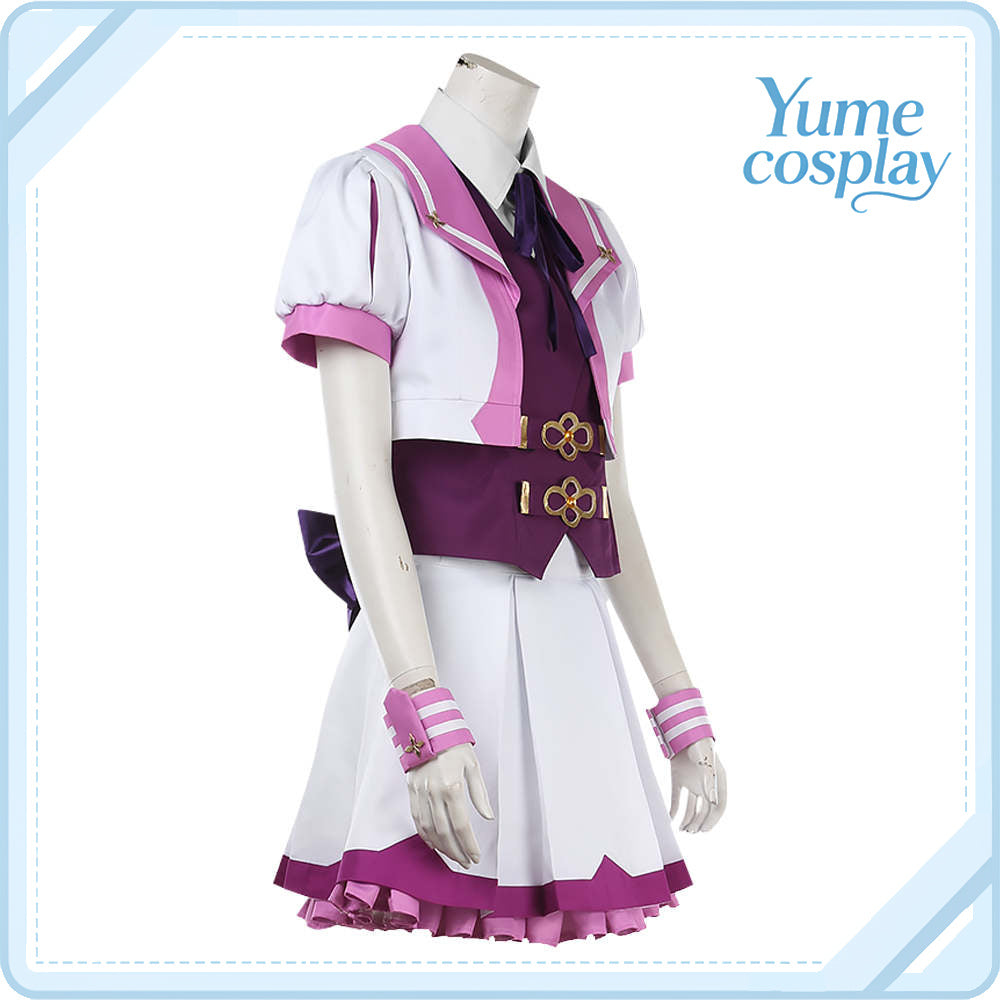 ウマ娘プリティーダービー　スペシャルウィーク　勝負服　コスプレ衣装　DM3048