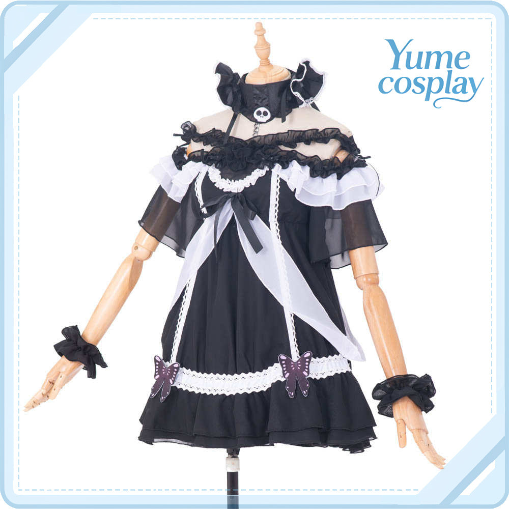 バーチャルYouTuber　VTuber　潤羽るしあ　ゴスロリ衣装　コスプレ衣装　DM3214