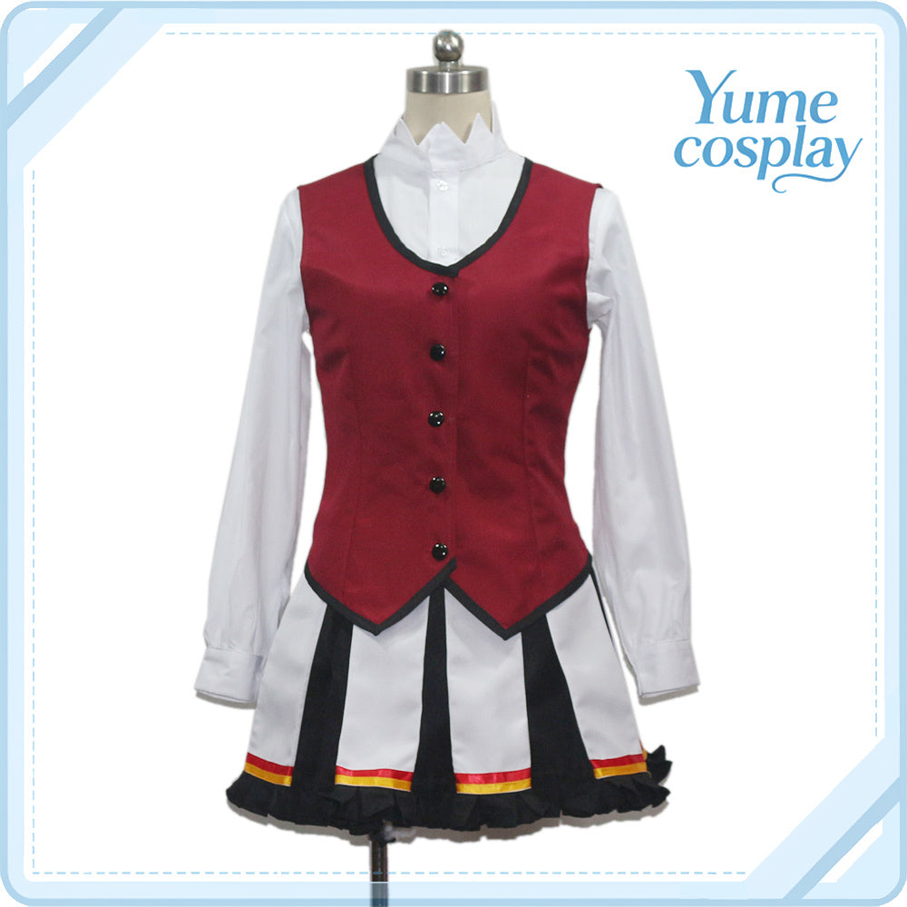 アイカツスターズ!　白鳥ひめ　S4制服　コスプレ衣装　DM3781