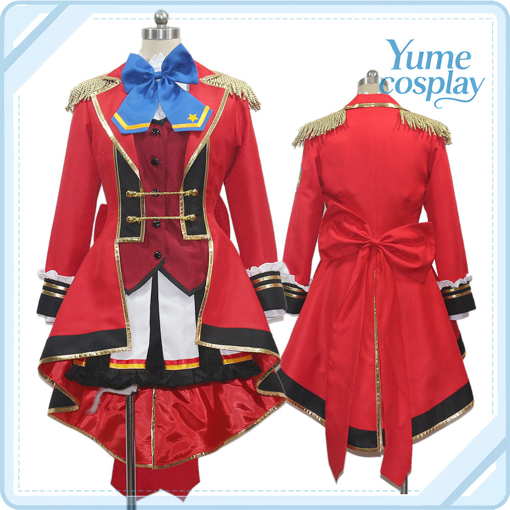 アイカツスターズ!　白鳥ひめ　S4制服　コスプレ衣装　DM3781