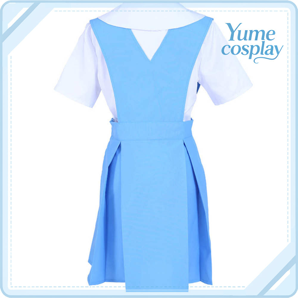 新世紀エヴァンゲリオン　惣流・アスカ・ラングレー　制服　コスプレ衣装　DM4059