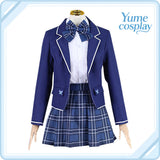 バーチャルYouTuber　VTuber　潤羽るしあ　制服　コスプレ衣装　DM4296