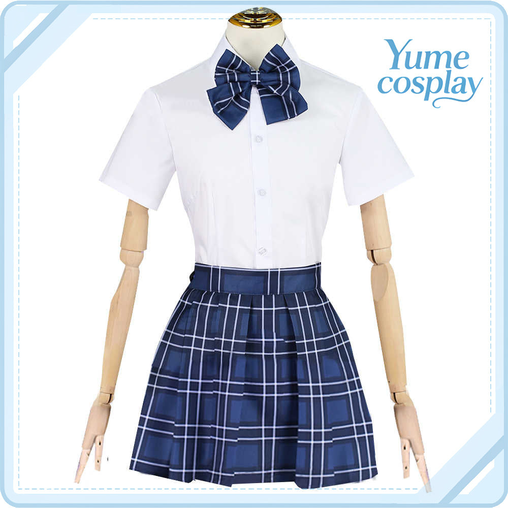 バーチャルYouTuber　VTuber　潤羽るしあ　制服　コスプレ衣装　DM4296