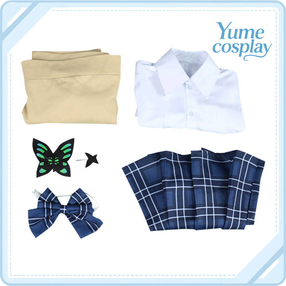 バーチャルYouTuber　VTuber　潤羽るしあ　制服　コスプレ衣装　DM4296