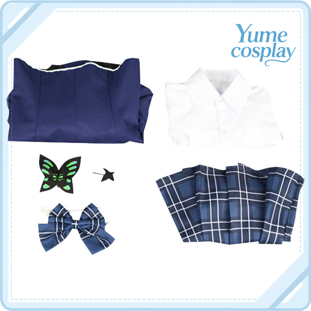 バーチャルYouTuber　VTuber　潤羽るしあ　制服　コスプレ衣装　DM4296