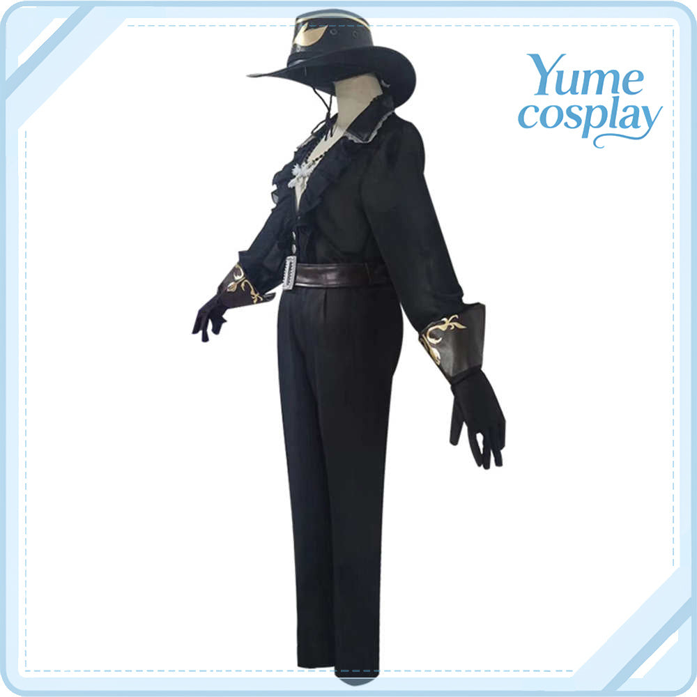 IdentityV　第五人格　探鉱者(ノートンキャンベル)　黒いチューリップ　コスプレ衣装　DM4457