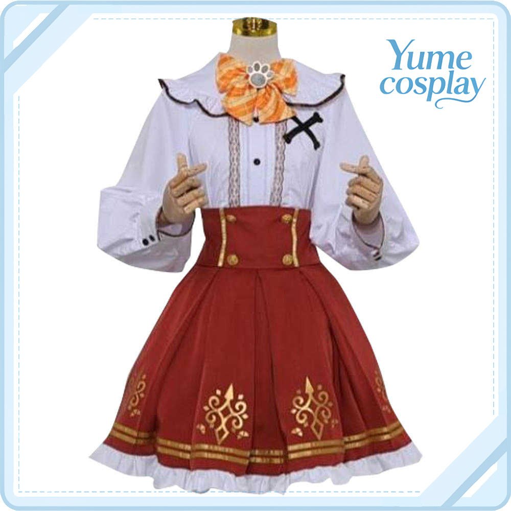バーチャルYouTuber　VTuber　戌神ころね　制服　コスプレ衣装　DM5258