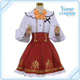 バーチャルYouTuber　VTuber　戌神ころね　制服　コスプレ衣装　DM5258