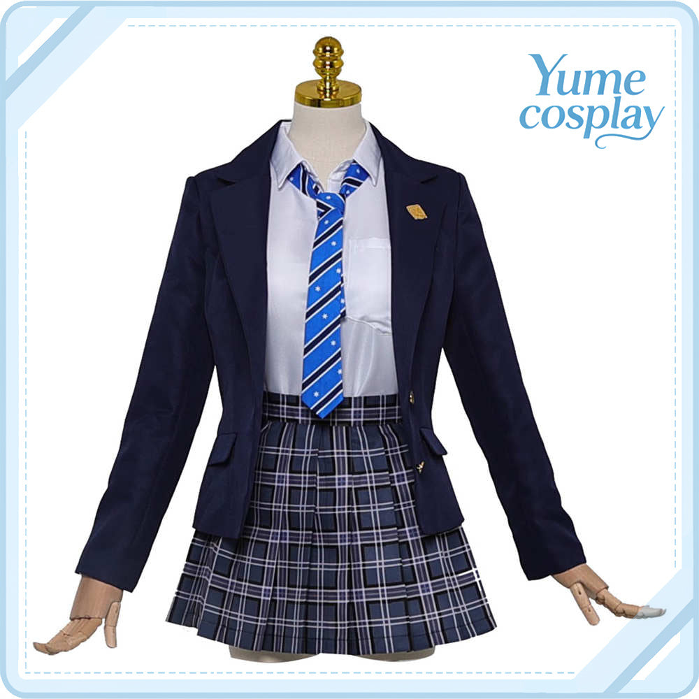 バーチャルYouTuber　VTuber　白銀ノエル　制服　コスプレ衣装　DM5302