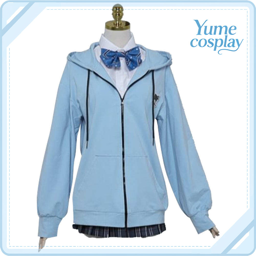 バーチャルYouTuber　VTuber　白銀ノエル　制服　コスプレ衣装　DM5302