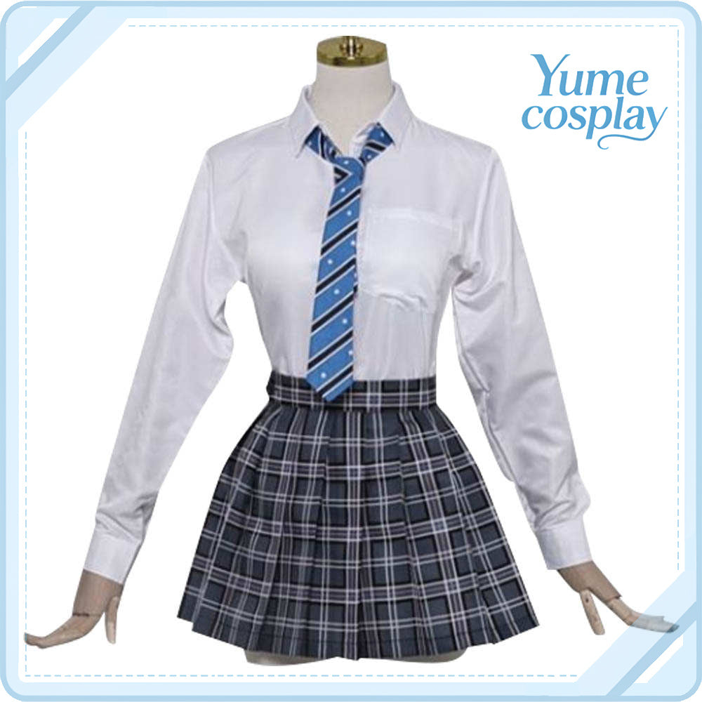 バーチャルYouTuber　VTuber　白銀ノエル　制服　コスプレ衣装　DM5302