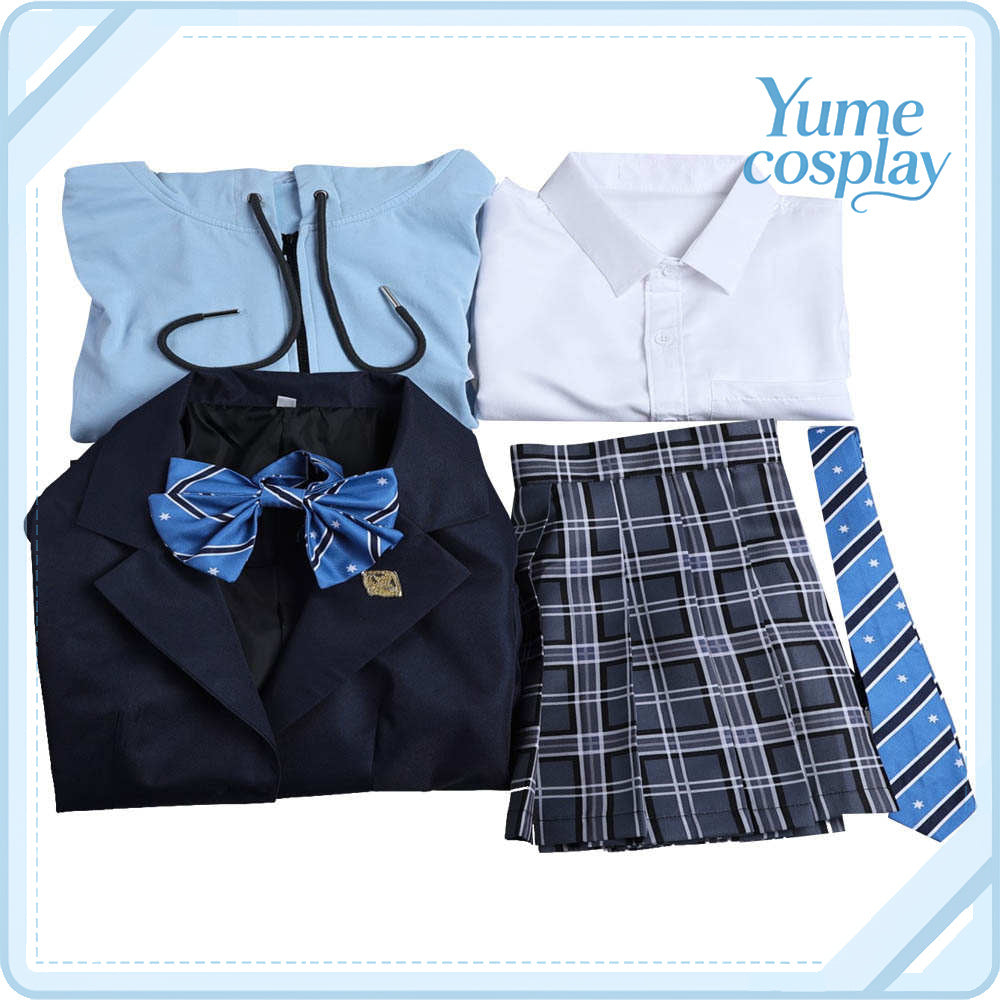 バーチャルYouTuber　VTuber　白銀ノエル　制服　コスプレ衣装　DM5302