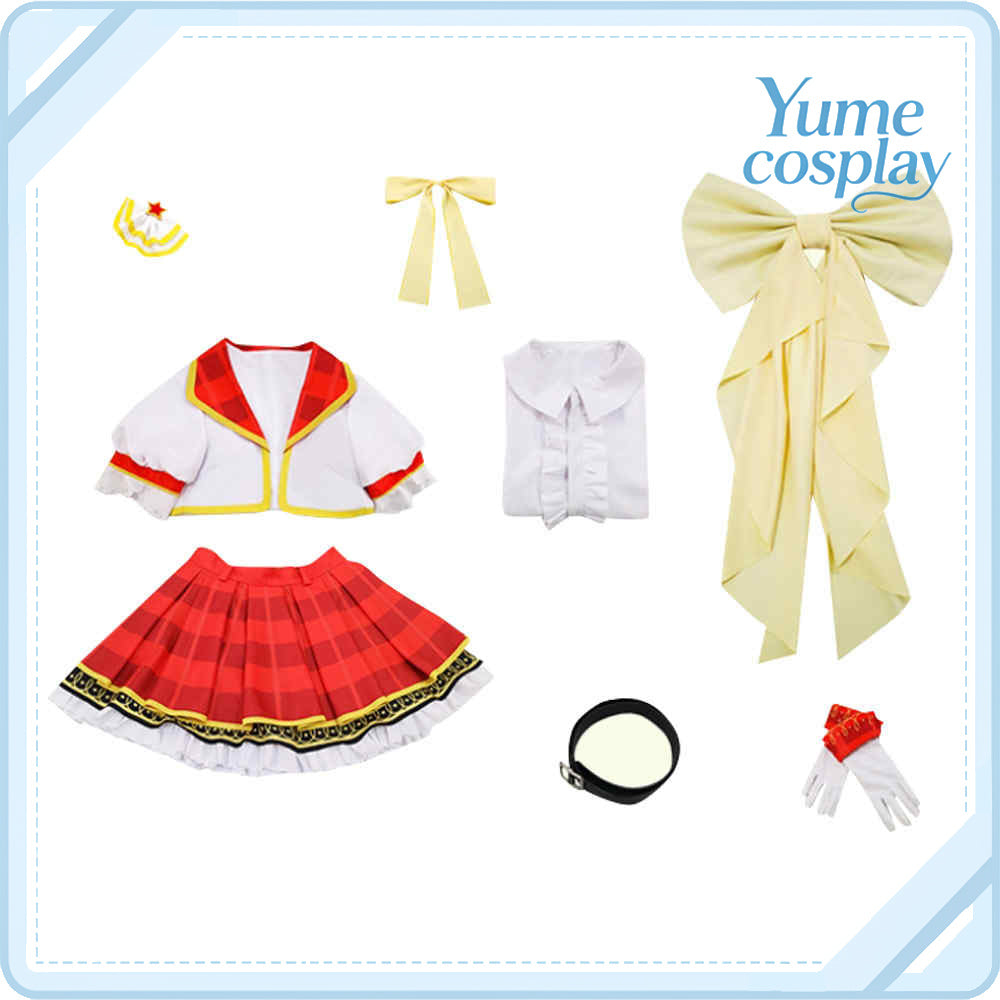 ラブライブ!　School　idol　project　スクフェス2新衣装　星空凛　コスプレ衣装　DM5815