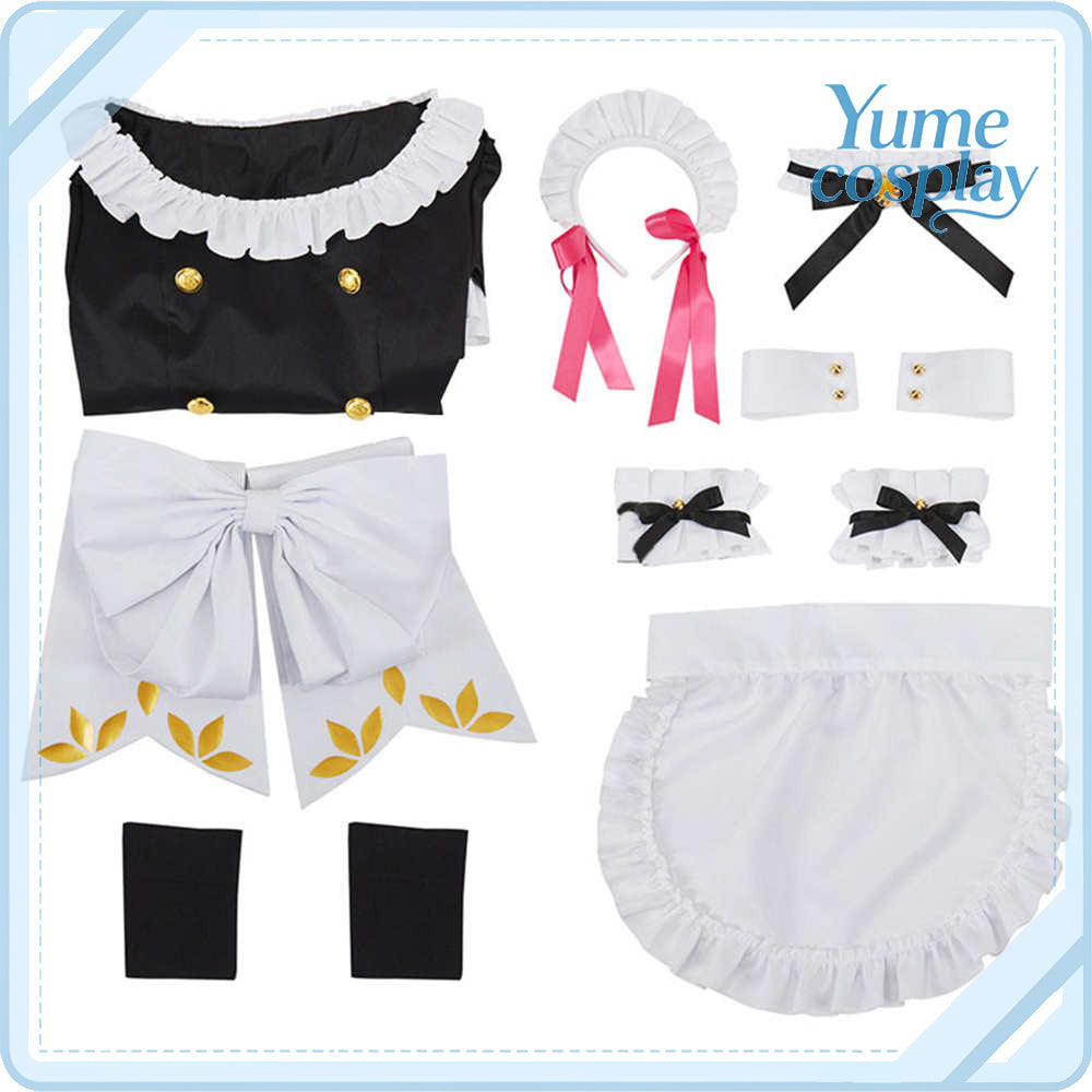 Fate/Grand　Order　FGO　カーマ（ミステイク）　メイド　コスプレ衣装　DM5872