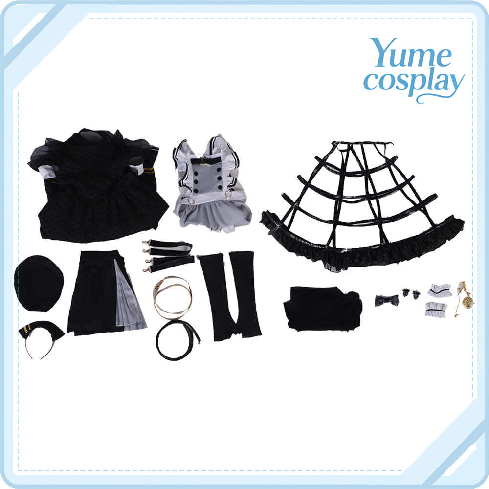 バーチャルYouTuber　VTuber　星街すいせい　戦うメイド服　コスプレ衣装　DM5895