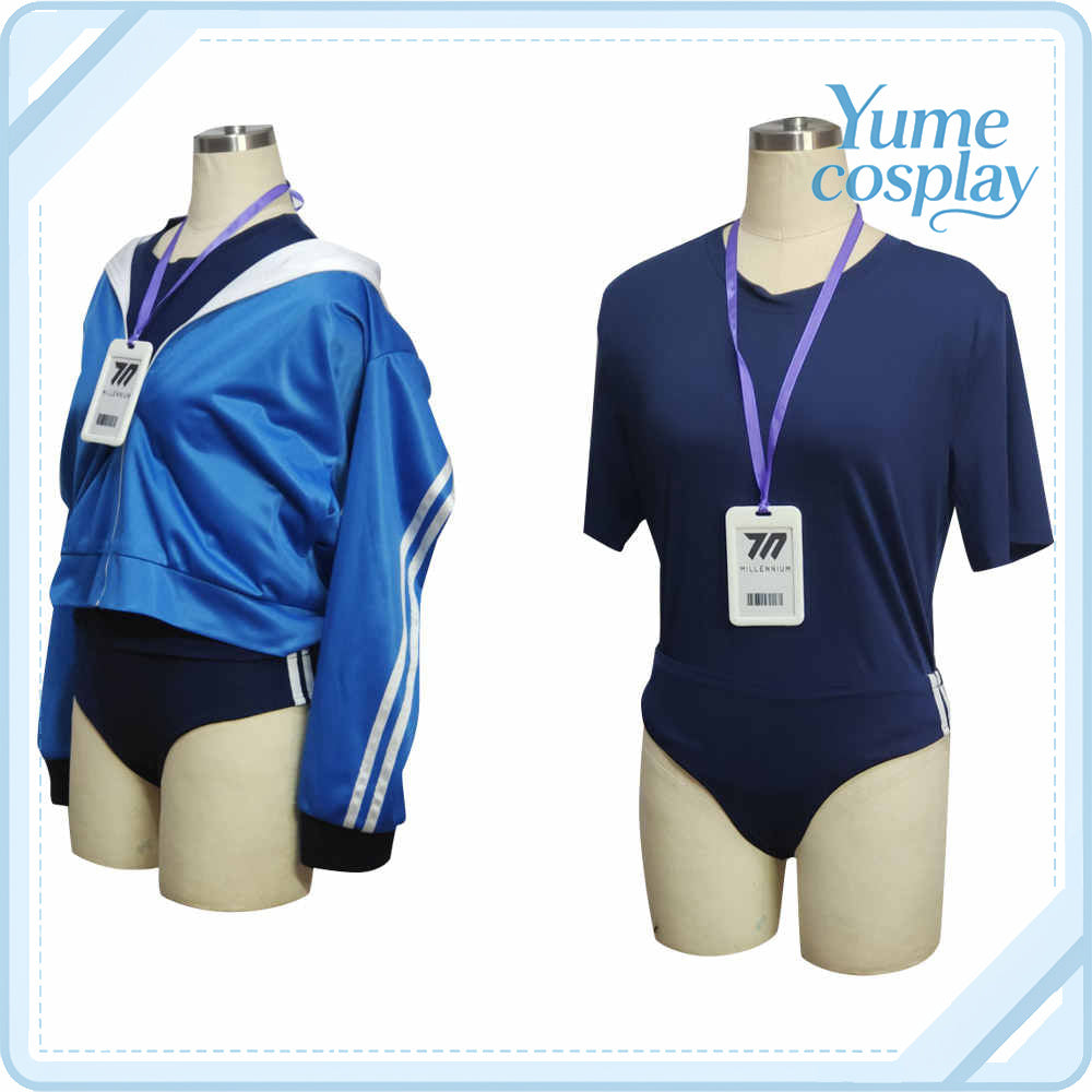 ブルーアーカイブ　早瀬ユウカ　体操服　コスプレ衣装　DM6039