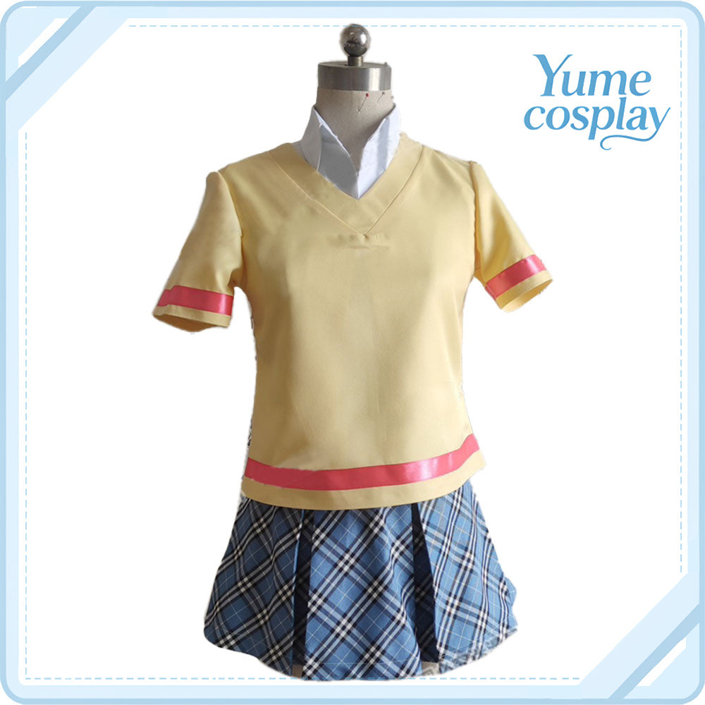 プリパラ　緑風ふわり　パプリカ学園中等部冬制服　コスプレ衣装　DM6274