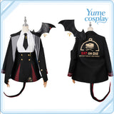 ブルーアーカイブ　黒舘ハルナ　コスプレ衣装　DM6443
