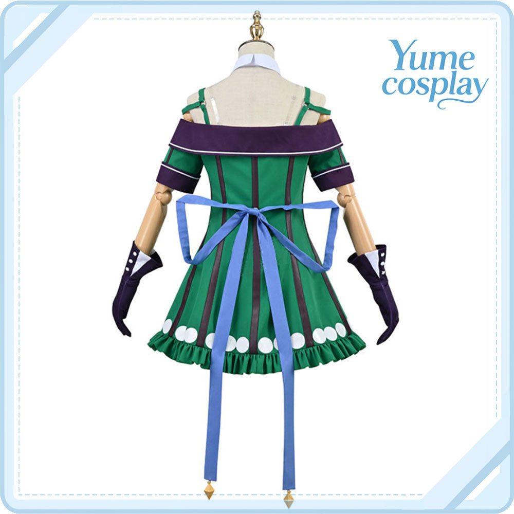 ウマ娘プリティーダービー　キングヘイロー　勝負服　コスプレ衣装　DM6804