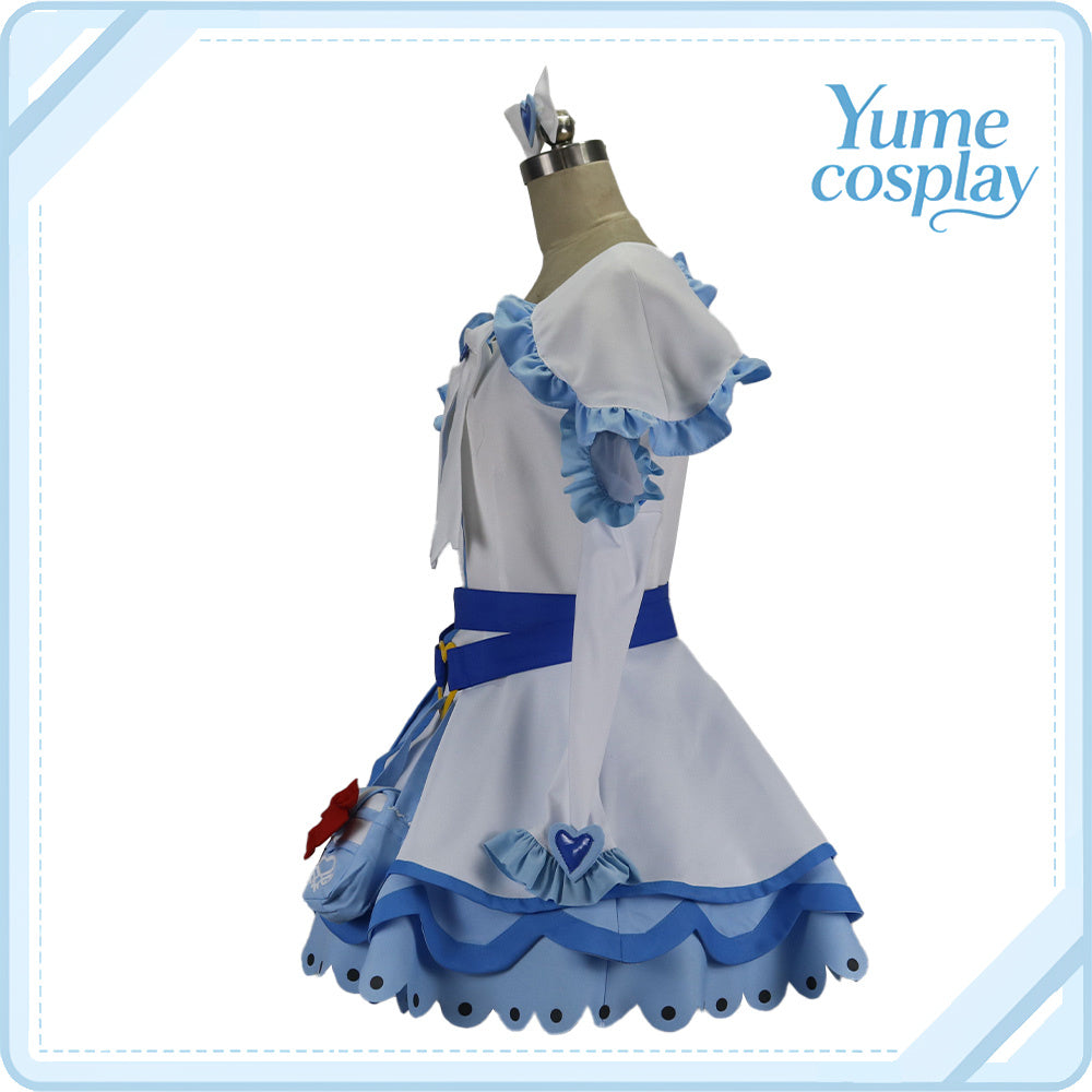 ふたりはプリキュア　Max　Heart　雪城ほのか　キュアホワイト　コスプレ衣装　DM7175