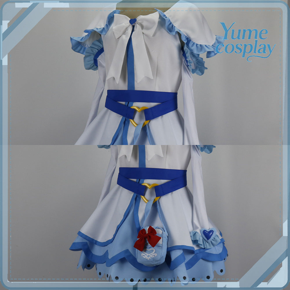 ふたりはプリキュア　Max　Heart　雪城ほのか　キュアホワイト　コスプレ衣装　DM7175