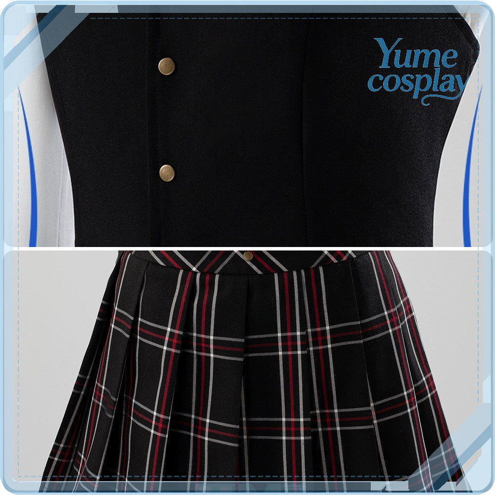 ペルソナ5　新島真　制服　コスプレ衣装　DM7786