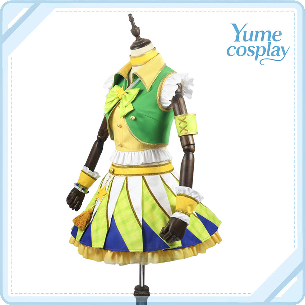 アイカツ!　新条ひなき　イエローパレードコーデ　コスプレ衣装　DM8375