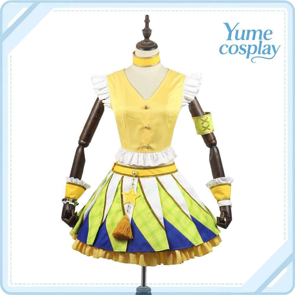 アイカツ!　新条ひなき　イエローパレードコーデ　コスプレ衣装　DM8375