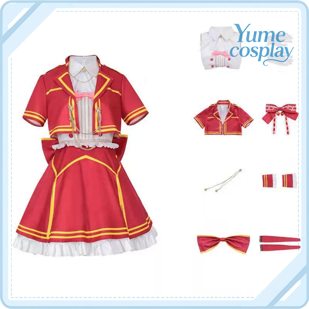 アイカツ!　星宮いちご　ドリコラFes　コスプレ衣装　DM9111
