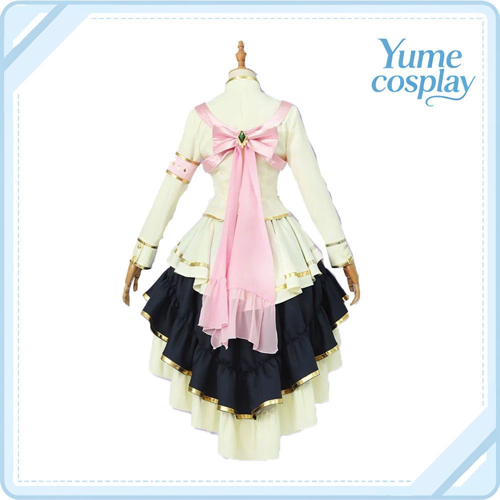 ウマ娘プリティーダービー　キングヘイロー　白く気高き激励の装　コスプレ衣装　DM9132