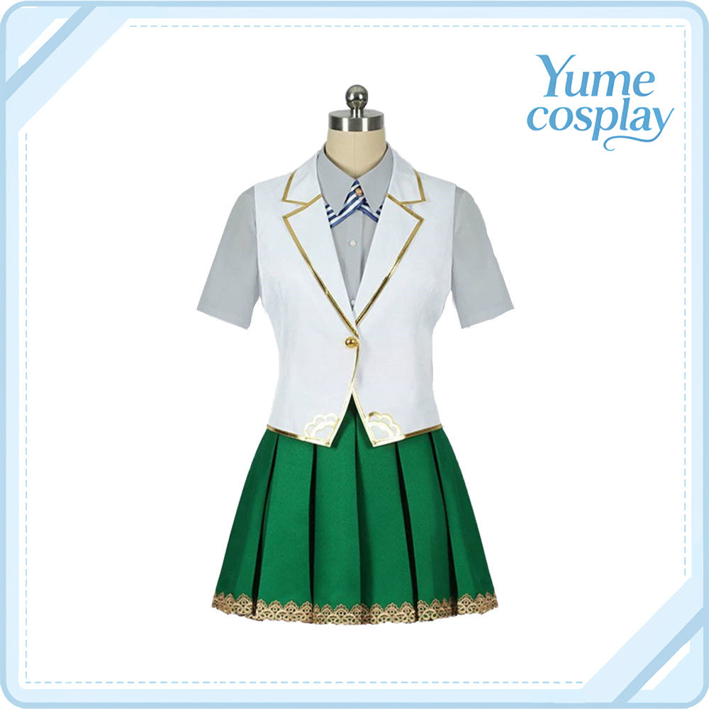 ウマ娘プリティーダービー　バンブーメモリー　勝負服　コスプレ衣装　DM9143