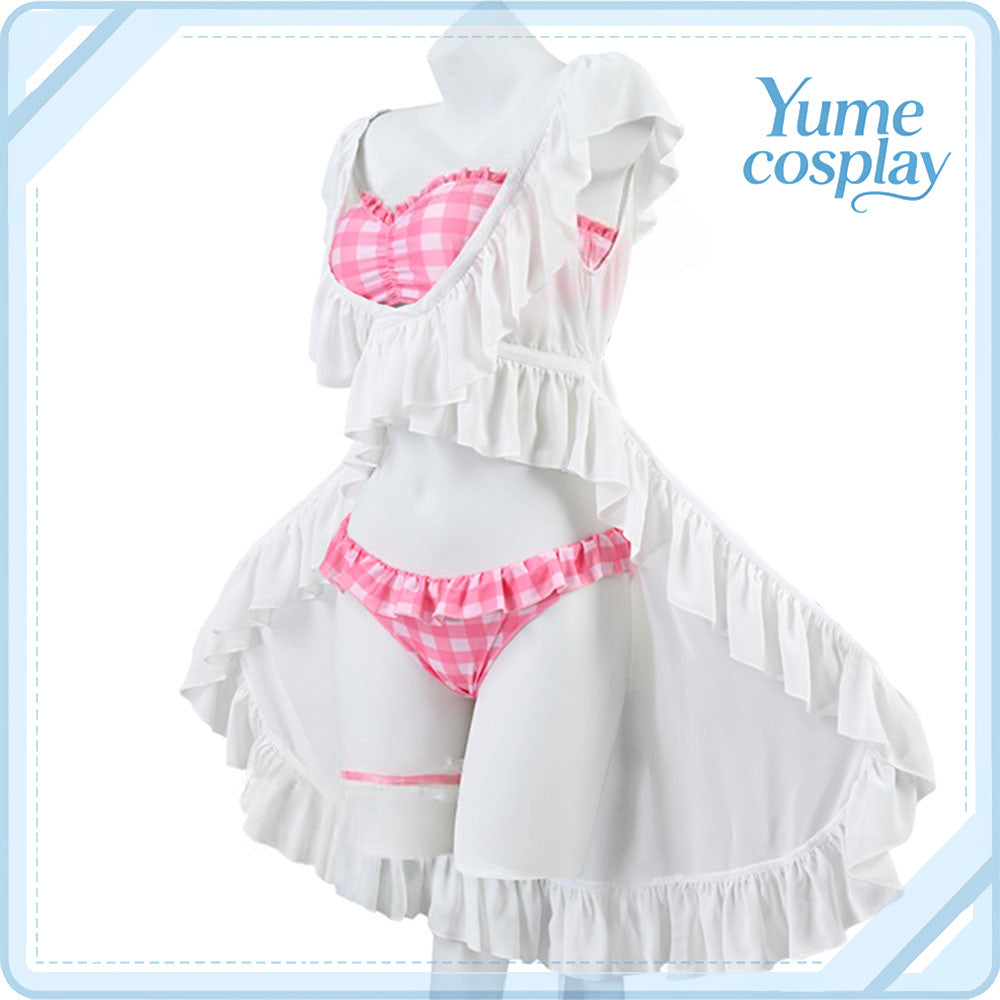 アークナイツ　エイヤフィヤトラ　水着　夏の花弁FA018　コスプレ衣装　DM9177