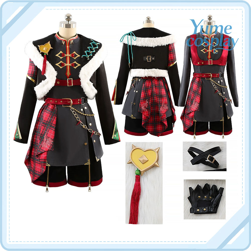あんさんぶるスターズ！　あんスタ　仁兎なずな　天満光　真白友也　紫之創　OVER★飛び越せHRCN!　コスプレ衣装　DM9201