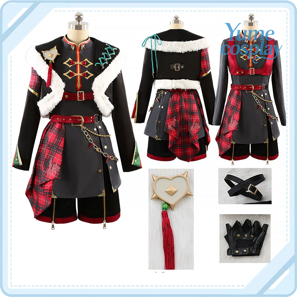 あんさんぶるスターズ！　あんスタ　仁兎なずな　天満光　真白友也　紫之創　OVER★飛び越せHRCN!　コスプレ衣装　DM9201