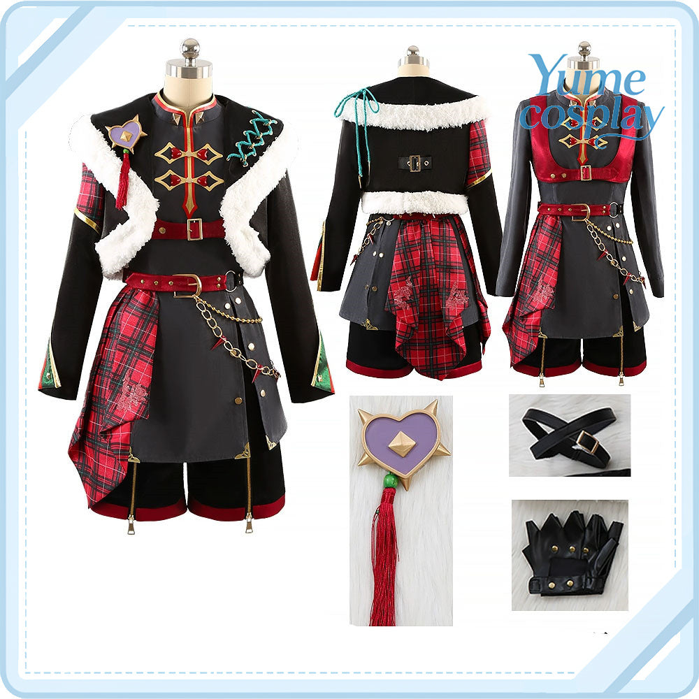 あんさんぶるスターズ！　あんスタ　仁兎なずな　天満光　真白友也　紫之創　OVER★飛び越せHRCN!　コスプレ衣装　DM9201