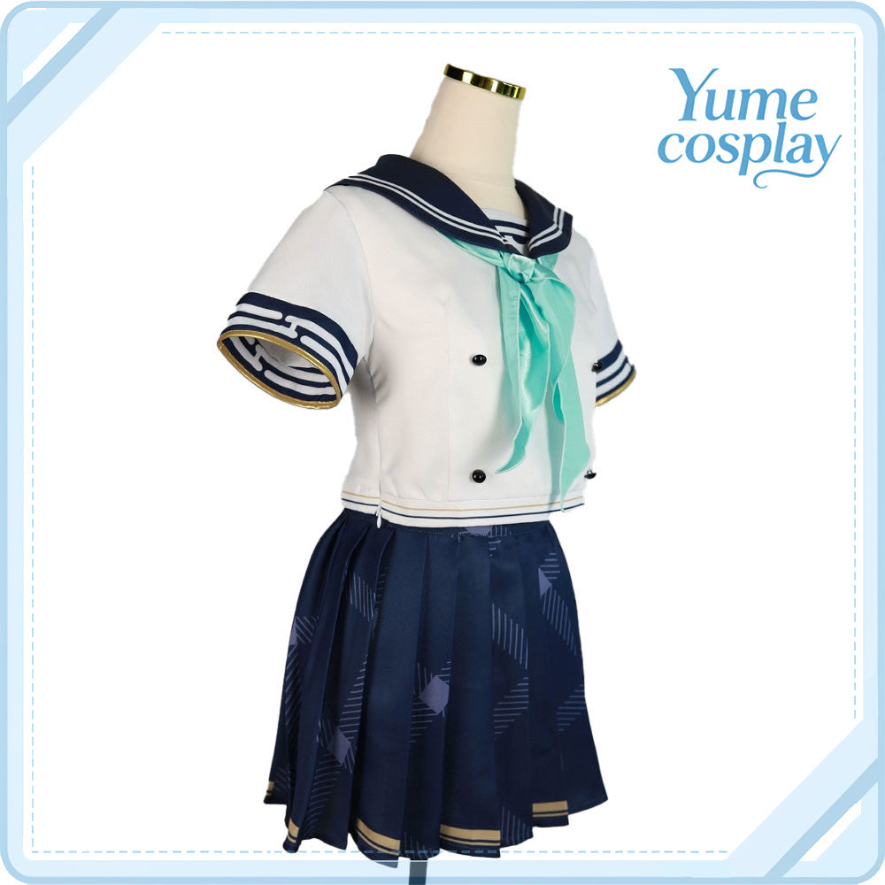 バーチャルYouTuber　VTuber　風真いろは　セーラー服　コスプレ衣装　DM9221