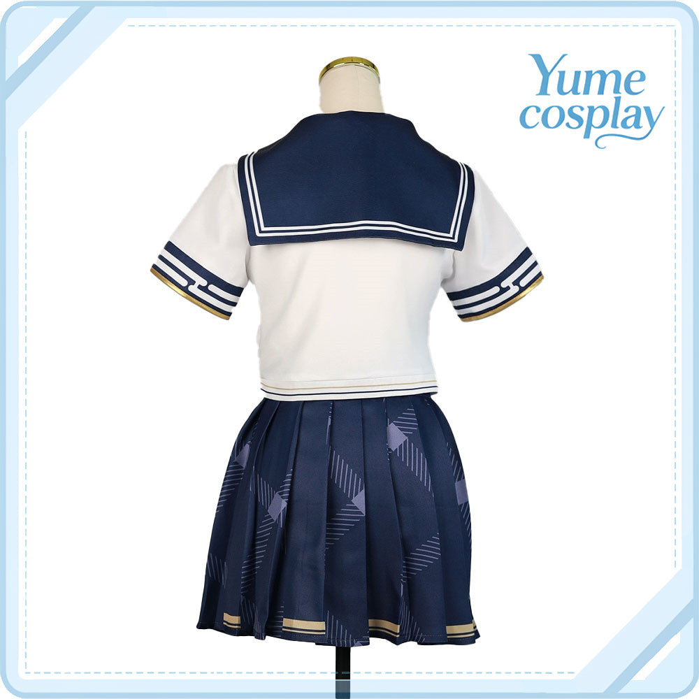 バーチャルYouTuber　VTuber　風真いろは　セーラー服　コスプレ衣装　DM9221