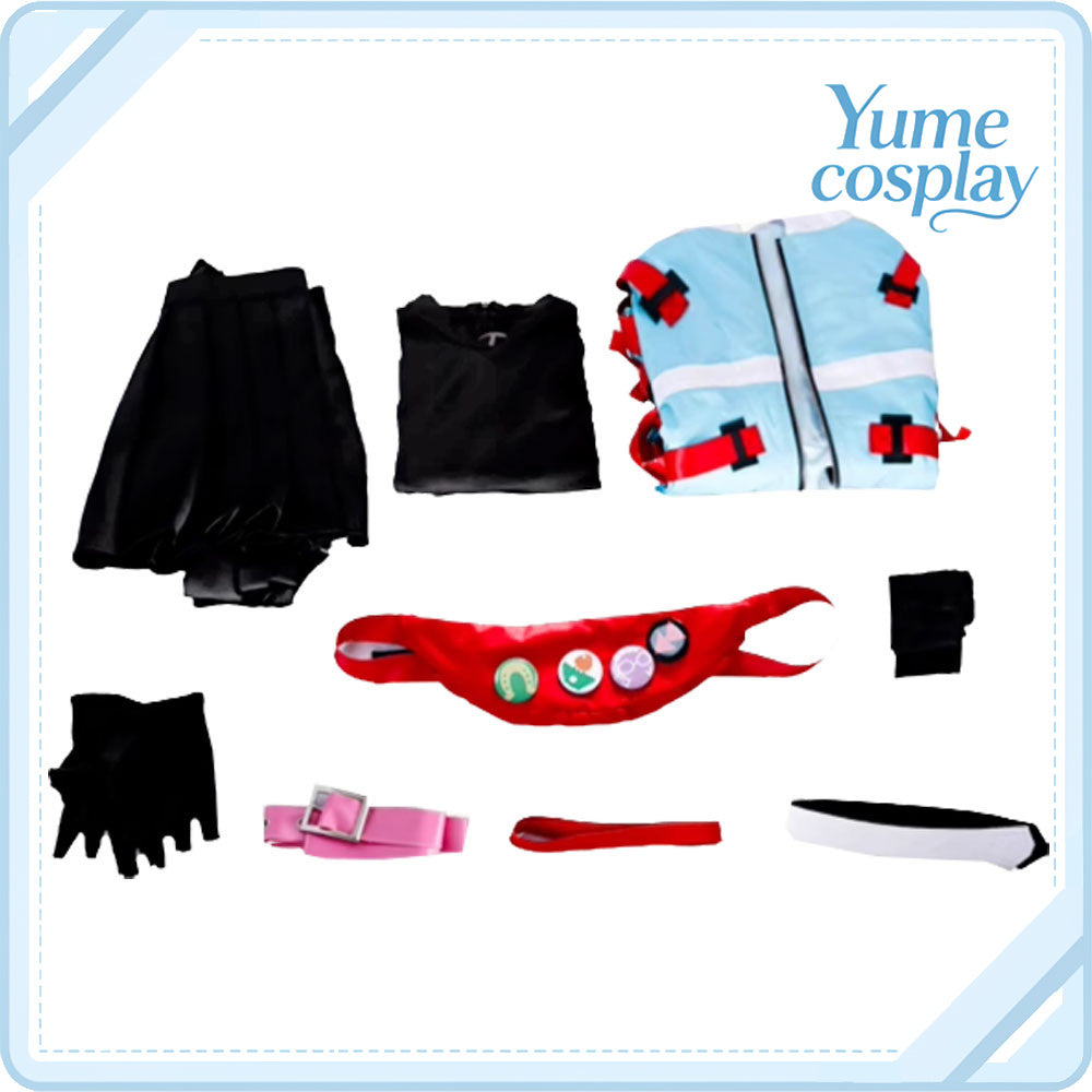 ウマ娘プリティーダービー　トランセンド　勝負服　コスプレ衣装　DM9274