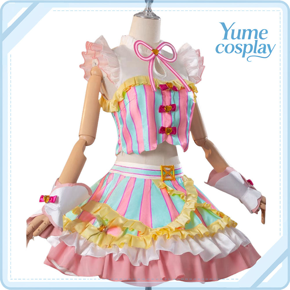 プリパラ　真中らぁら　ドリームハートレースコーデL　コスプレ衣装　DM9285