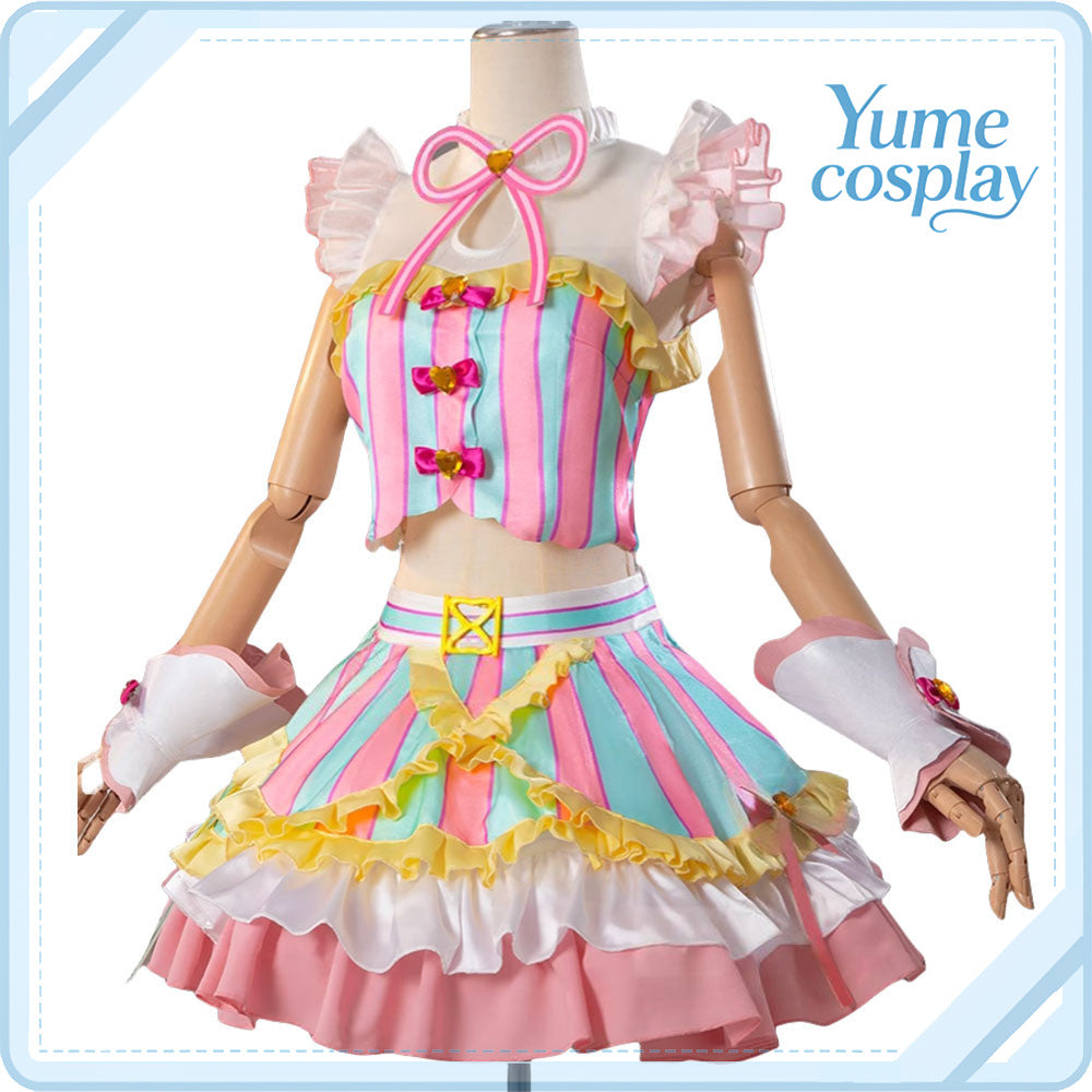 プリパラ　真中らぁら　ドリームハートレースコーデL　コスプレ衣装　DM9285